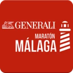 generali maratón málaga android application logo